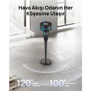Dreo Turbopol Fan 154 Siyah Vantilatör