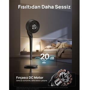 Dreo Turbopol Fan 154 Siyah Vantilatör