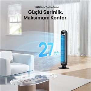 Dreo Tower Fan 413S Akıllı Kule Vantilatör