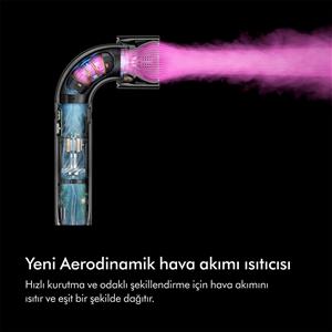 Dyson Supersonic  R saç kurutma makinesi Düz+Dalgalı T1/T2 (Ceramic Pink)