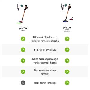 Dyson V16 Piston Animal Submarine™ Islak Kuru Kablosuz Şarjlı Dikey Süpürge (Siyah/Bakır)