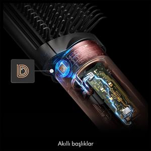 Dyson Airwrap Co-anda2x  Saç Şekillendirme ve Kurutma Seti (Amber Silk)
