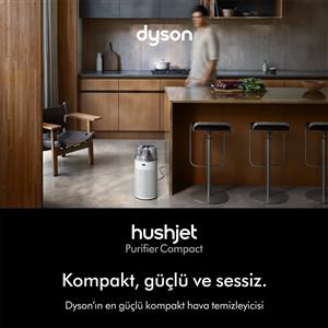 Dyson HushJet™ White Silver Hava Temizleyici