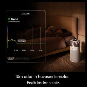 Dyson HushJet™ White Silver Hava Temizleyici