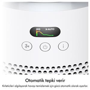 Dyson HushJet™ White Silver Hava Temizleyici