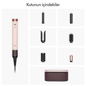 Dyson Airwrap Co-anda2x  Saç Şekillendirme ve Kurutma Seti (Ceramic Pink)