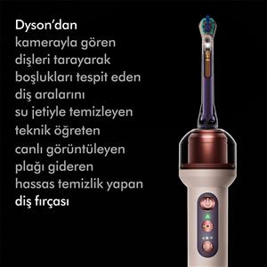 Dyson CameraJet™ Şarjlı Diş Fırçası ve Diş Arası Temizleyicisi (Ceramic Pink)