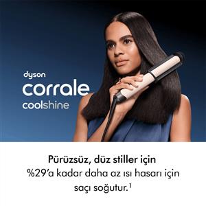 Dyson Corrale CoolShine Saç Düzleştirici (Ceramic Pink)