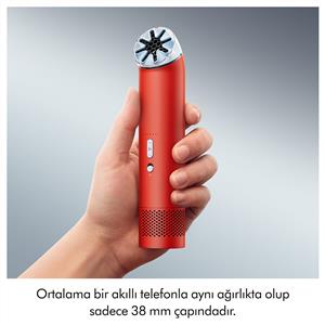Dyon HushJet™ Mini Cool Fan (Carnelian/Sky)