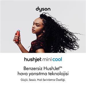Dyon HushJet™ Mini Cool Fan (Carnelian/Sky)