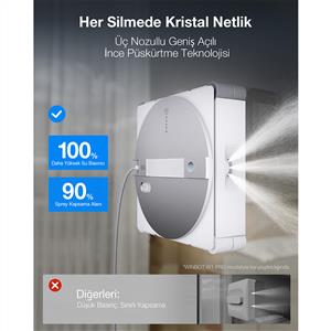 Ecovacs Winbot W3 Omni Cam Temizleme Robotu