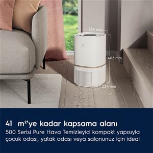 Electrolux EPO50351SW Hava Temizleme Cihazı