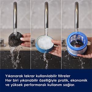 Electrolux EP72H21WET Dikey Şarjlı Süpürge + Mop Başlık