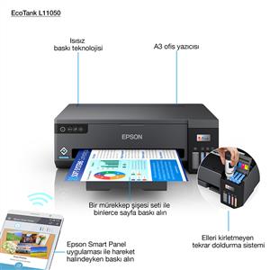 EPSON ECOTANK L11050 A3 Wi-Fi MÜREKKEP TANKLI YAZICI