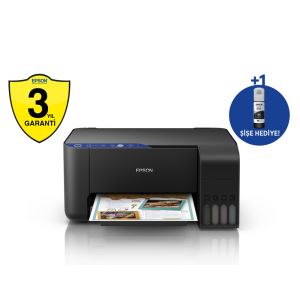 EPSON ECOTANK L3151 FOTOKOPİ,TARAYICI, Wi-Fi MÜREKKEP TANKLI YAZICI