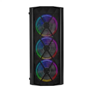 EVEREST BUMPY 4x120mm RGB Fanlı TEMPERED CAMLI GAMING OYUNCU KASASI