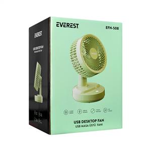 EVEREST EFN-508 MASAÜSTÜ YEŞİL USB FAN