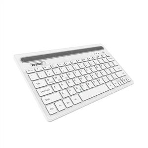 EVEREST KB-BT82 BLUETOOTH ŞARJLI KABLOSUZ KLAVYE-BEYAZ/GÜMÜŞ