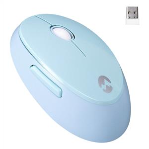 EVEREST ROUND KM-6282 KABLOSUZ KLAVYE MOUSE SET-MAVİ
