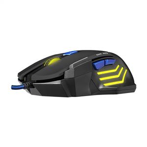 EVEREST SM-G23 X-SPEED 7200 DPI GAMING MOUSE+MOUSE PAD-SİYAH/GÜMÜŞ