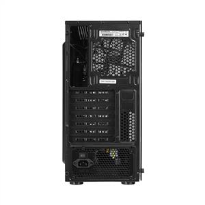 EVEREST CREST V5 4x12cm Mesh 600W TAMPERLİ CAMLI AUTO RGB FANLI ATX Mid-T GAMING KASA