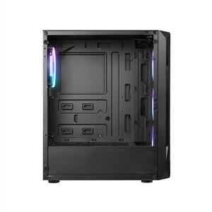 EVEREST X-RACER PEAK 600W TEMPER CAMLI 4x12cm RGB ATX Mid-T GAMİNG KASA