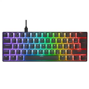 EVEREST BRIAR RGB RED SWITCH MEKANIK MINI GAMING KLAVYE-SIYAH