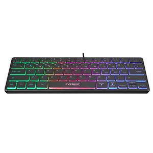 EVEREST KB-73M MINICO RGB KABLOU Q KLAVYE