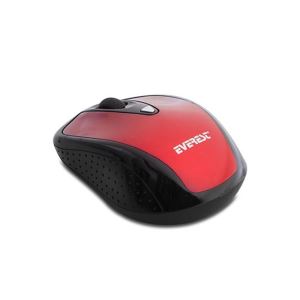 EVEREST SM-901 KABLOSUZ OPTİK MOUSE-RED