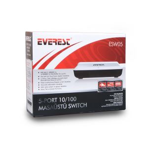 EVEREST ESW05 10/100 5 PORT SWITCH