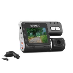 EVEREST DVR-016 30 FPS ARAÇ İÇİ KAMERA (2 LCD EKRAN)