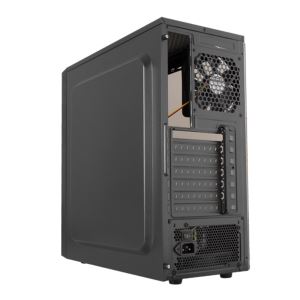 EVEREST RAMPAGE GLORY G01 GAMİNG 420W USB 3.0 MidT ATX TAM PENCERELİ SİYAH KASA