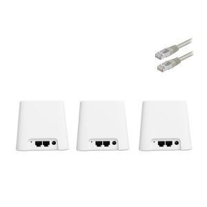 EVEREST FINIX 300MBPS-867MBPS DUAL-BANT WI-FI MESH KABLOSUZ-AC ROUTER (3'LÜ)
