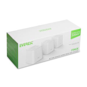 EVEREST FINIX 300MBPS-867MBPS DUAL-BANT WI-FI MESH KABLOSUZ-AC ROUTER (3'LÜ)