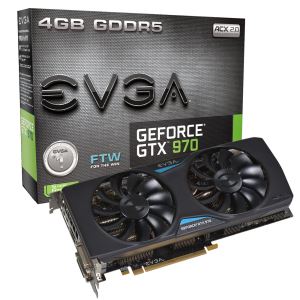 Evga GTX970 Supercloked+ ACX 2.0 GDDR5 4GB 256Bit DX12 Nvidia Ekran Kartı