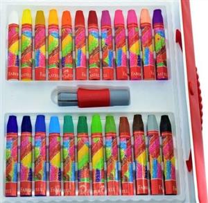 Faber Castell 24 Renk Cantalı Pastel Boya GK00757