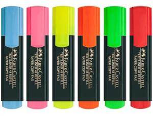 Faber Castell Fosforlu Kalem Canlı Pastel Renkler KIRMIZI GK00131