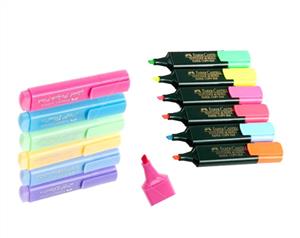 Faber Castell Fosforlu Kalem Canlı Pastel Renkler KIRMIZI GK00131