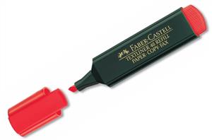 Faber Castell Fosforlu Kalem Canlı Pastel Renkler KIRMIZI GK00131