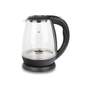 Fantom Fokurdak Kt 4000 Cam Su Isıtıcı & Kettle (Siyah)