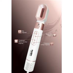 Fantom Hair Styler Plus SK 1700 Saç ?ekillendirici (Beyaz)