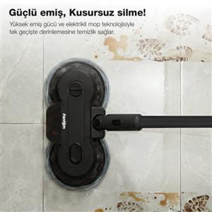 Fantom Pluto Plus P 6100 Cyclone Elektrikli Moplu Dik Süpürge