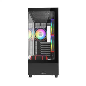 FAZEON F2 650W 80PLUS BRONZE Mesh 6x120mm ARGB Fanlı ATX Bilgisayar Kasası