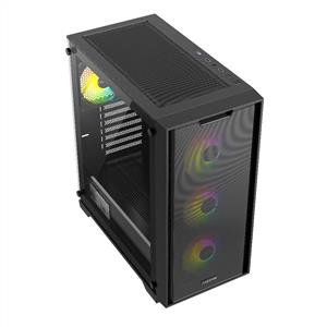 FAZEON F5 650W 80PLUS BRONZE 4x120mm ARGB Fanlı ATX Bilgisayar Kasası
