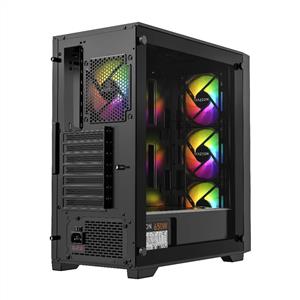 FAZEON F5 650W 80PLUS BRONZE 4x120mm ARGB Fanlı ATX Bilgisayar Kasası
