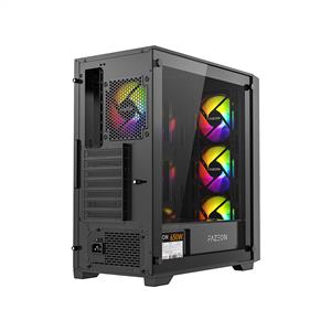 FAZEON F12 650W 80PLUS BRONZE Mesh 4x120mm ARGB Fanlı ATX Bilgisayar Kasası