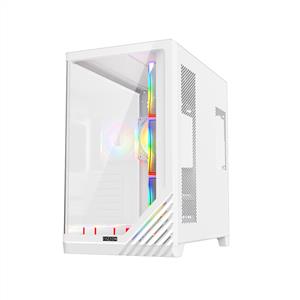 FAZEON F3 750W 80PLUS BRONZE 7x120mm ARGB Fanlı ATX Beyaz Bilgisayar Kasası