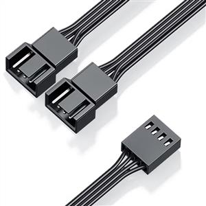 FAZEON FS20 150MM 2*PWM 4PIN MALE to 1* PWM 4PIN FEMALE UZATICI KABLO