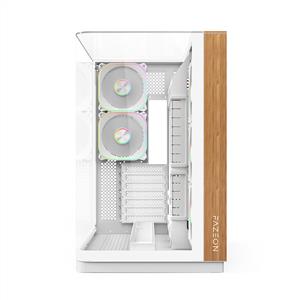 FAZEON F25 850W 80 PLUS BRONZE FULL MODÜLER GEN5 5x120mm ARGB FANLI ATX BEYAZ GAMING KASA