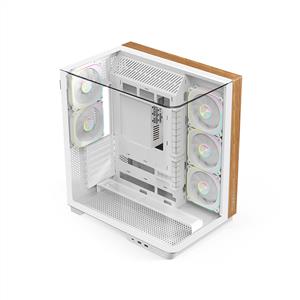 FAZEON F25 850W 80 PLUS BRONZE FULL MODÜLER GEN5 5x120mm ARGB FANLI ATX BEYAZ GAMING KASA